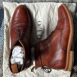 Taft Rome Boots in Brown